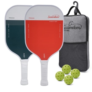 Caston Factory Fiberglass Pickleball Paddle Set susimdomPR200 Polypropylene Honeycomb