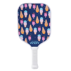 Caston Fiberglass PP Honeycomb Children Pickleball Paddle ICE CREAM