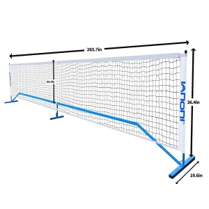 Caston Sports Customization Wholesale Pickleball Net PN6M Metal Frame, PE Net Portable, Easy to Set Up