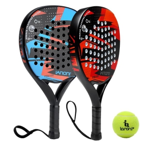 Caston Sports Factory Wholesale Custom Padel Racket PR8100 Full Carbon Fiber Surface EVA Memory Foam Core