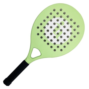 Caston Sports OEM ODM PR02 Green Beach Tennis Racket Full Carbon Fiber EVA Core