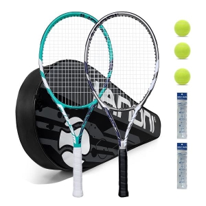 Caston Sports ORVE Grey Set Custom Tennis Racket Set Carbon Fiber Composite