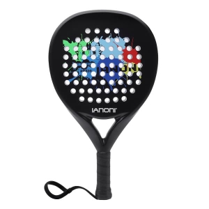 Caston Sports Padel Racket PR800 Premium Carbon Fiber Surface EVA Core