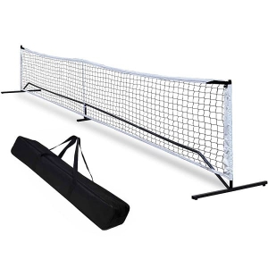 Caston Sports Pickleball Net PN6M-1 Metal Frame, PE Net Portable, Easy to Set Up