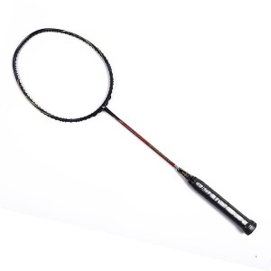 Caston Sports OEM ODM X9 Black Badminton Racket High-Performance Carbon Fiber